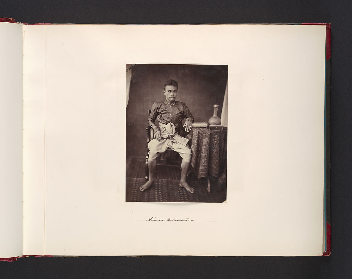 Siamese Nobleman, Attributed to John Thomson (British, Edinburgh, Scotland 1837–1921 London), Albumen silver print from glass negative 