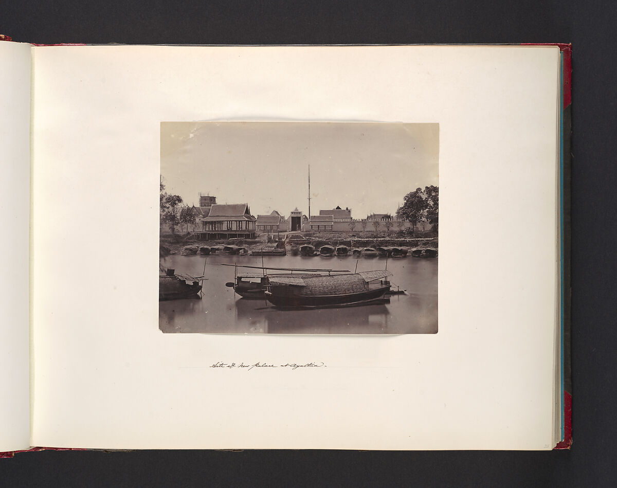 Site of New Palace at Ayuthia, Attributed to John Thomson (British, Edinburgh, Scotland 1837–1921 London), Albumen silver print from glass negative 
