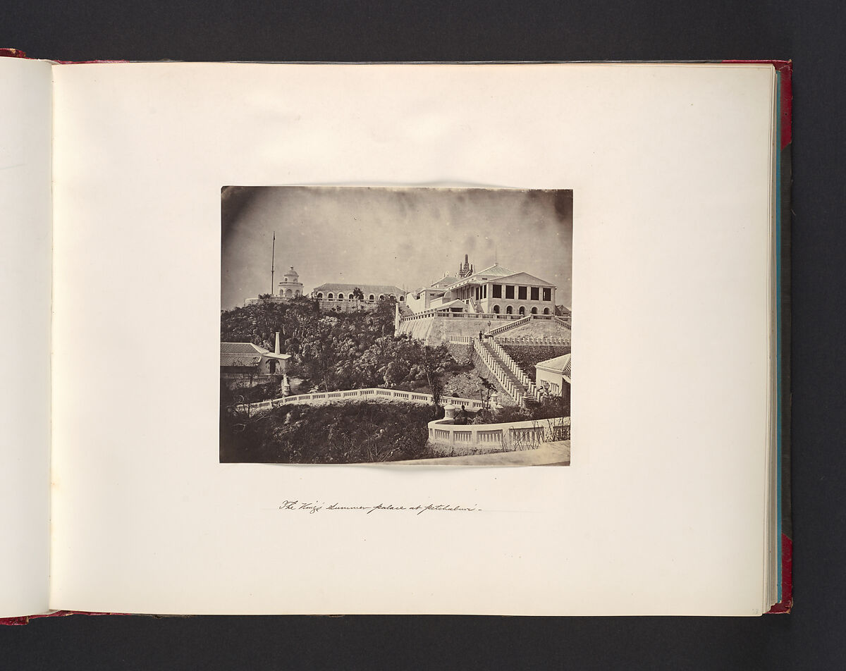 The King's Summer Palace at Petchaburi, Attributed to John Thomson (British, Edinburgh, Scotland 1837–1921 London), Albumen silver print from glass negative 