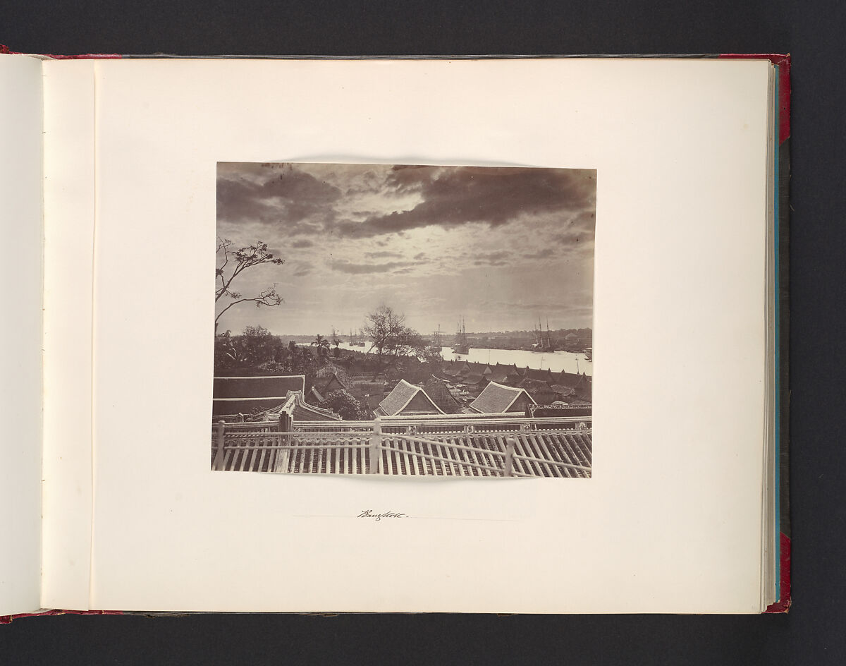 Bangkok, Attributed to John Thomson (British, Edinburgh, Scotland 1837–1921 London), Albumen silver print from glass negative 