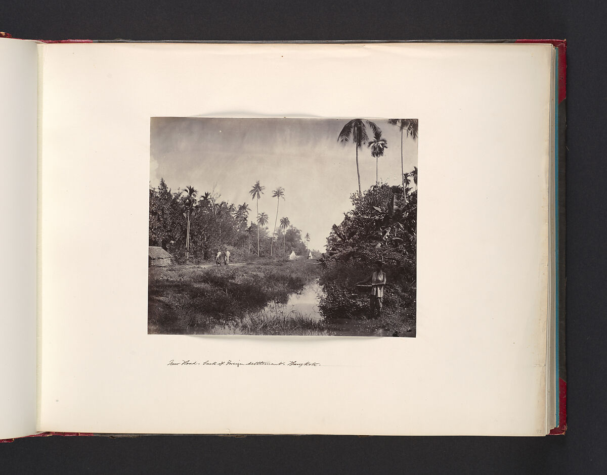 New Home, Back of Foreign Settlement, Bangkok, Attributed to John Thomson (British, Edinburgh, Scotland 1837–1921 London), Albumen silver print from glass negative 