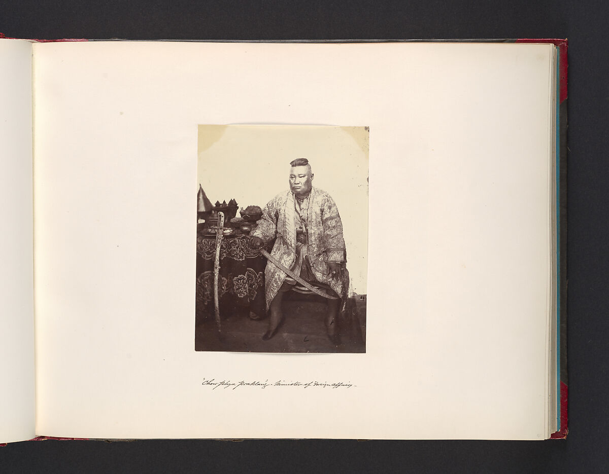 Minister of Foreign Affairs, Attributed to John Thomson (British, Edinburgh, Scotland 1837–1921 London), Albumen silver print from glass negative 