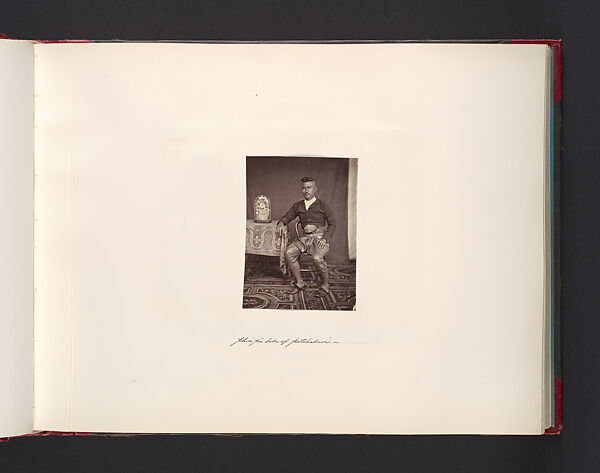Phra Pa Lat of Petchaburi, Attributed to John Thomson (British, Edinburgh, Scotland 1837–1921 London), Albumen silver print from glass negative 