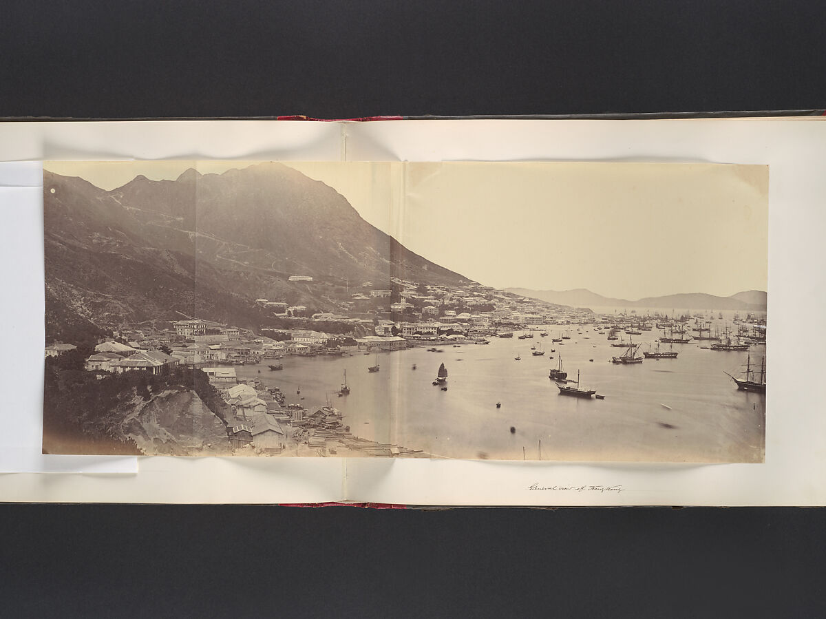 General View of Hong Kong, Attributed to John Thomson (British, Edinburgh, Scotland 1837–1921 London), Albumen silver print from glass negative