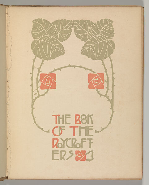 Consecrated Lives; The Book of the Roycrofters, Elbert Green Hubbard (American, Bloomington, Illinois 1856–1915 at sea), Book