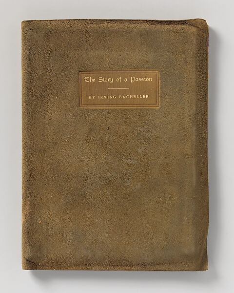 The Story of a Passion, John Ruskin (British, London 1819–1900 Brantwood, Cumbria), Book 