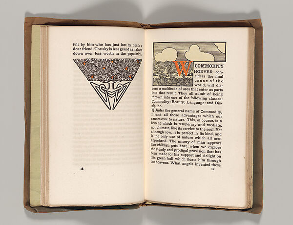 Nature, Ralph Waldo Emerson (American, Boston, Massachusetts 1803–1882 Concord, Massachusetts), Book