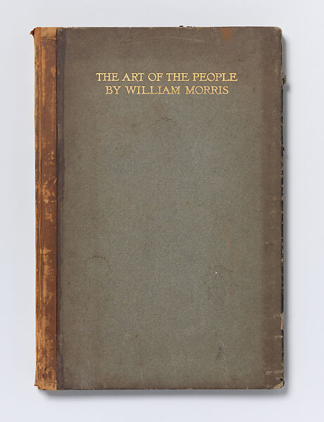 An address delivered before the Birmingham Society of Arts, February 19th, 1879, Elbert Green Hubbard (American, Bloomington, Illinois 1856–1915 at sea), Book 