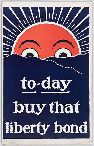 To-day buy that liberty bond, Anonymous, American, 20th century, Commercial color lithograph 