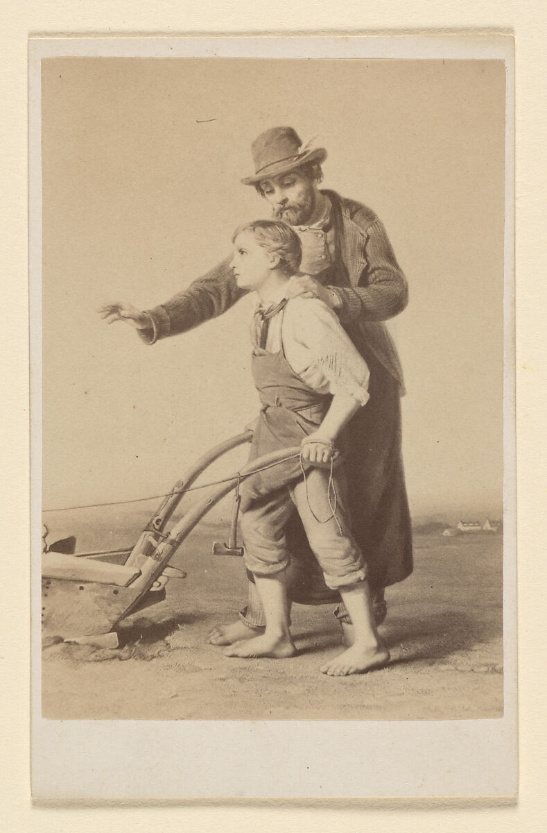 [Edward Everett Hale and Son], Unknown (American), Albumen silver print from glass negatives 