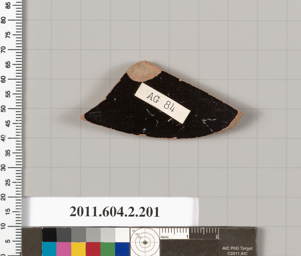 Terracotta fragment of a stamnos (jar), Terracotta, Greek, Attic