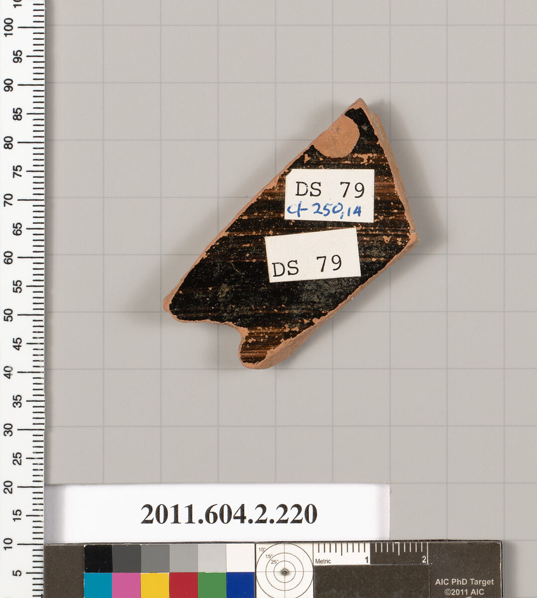 Terracotta fragment of a stamnos (jar), Terracotta, Greek, Attic