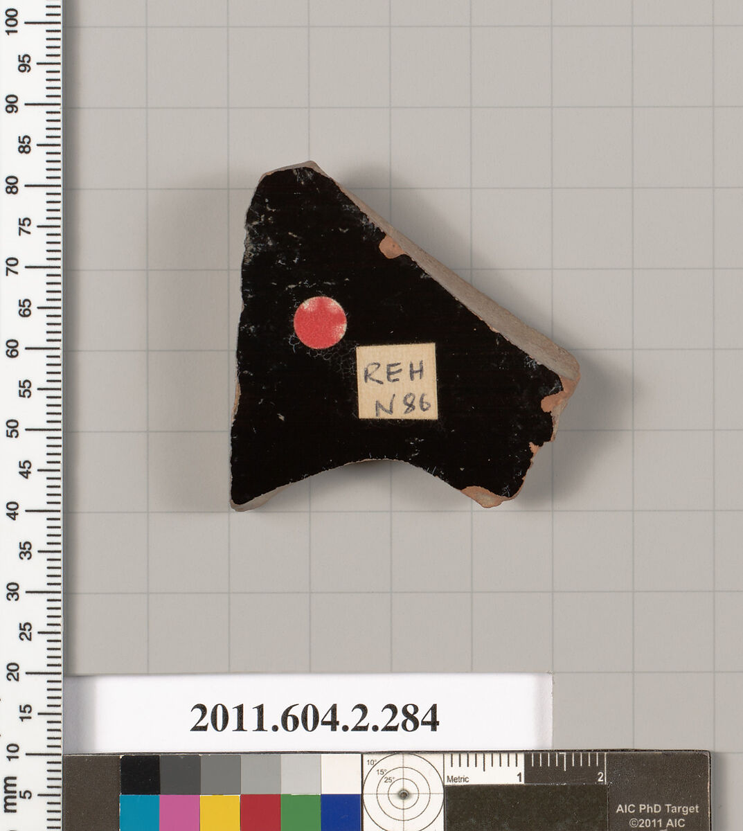 Terracotta fragment of a volute-krater (bowl for mixing wine and water), Terracotta, Greek, Attic