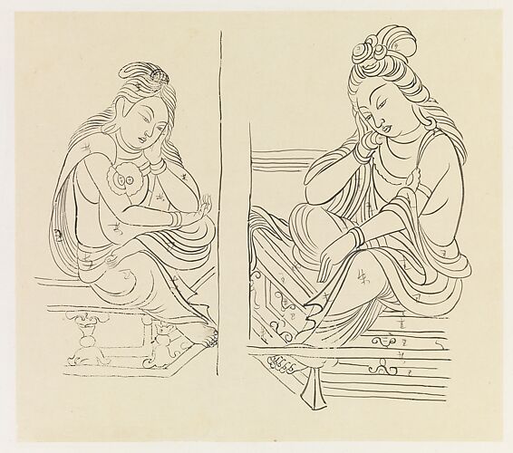 Pensive bodhisattvas