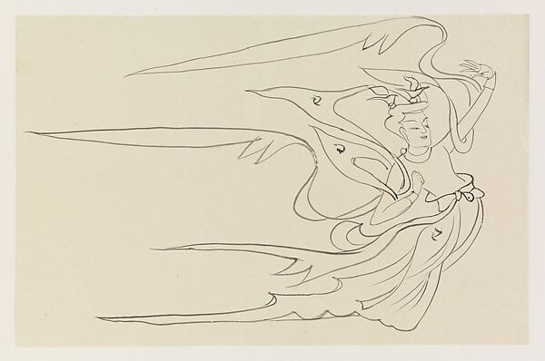 Flying celestial (apsara)