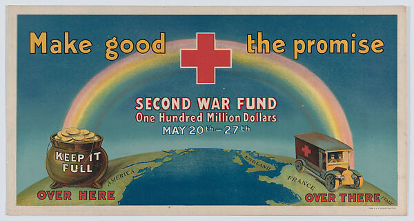 Make good the promise, Anonymous, American, 20th century, Commercial color lithograph 