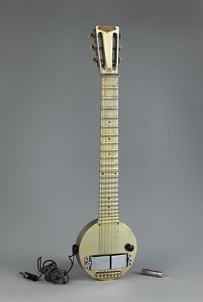 A-22 Model, "Frying Pan", Electro Hawaiian Guitar, Rickenbacker, Inc. (American), cast aluminum, bakelite, American