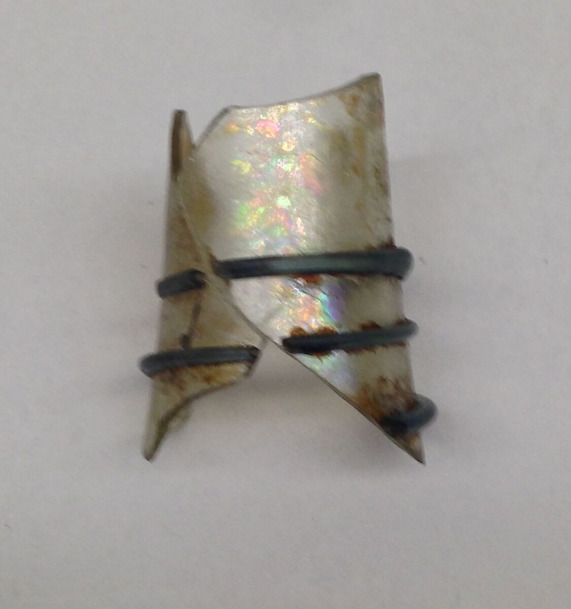 Fragment of Flask Necks, Glass, French or German and Syrian
