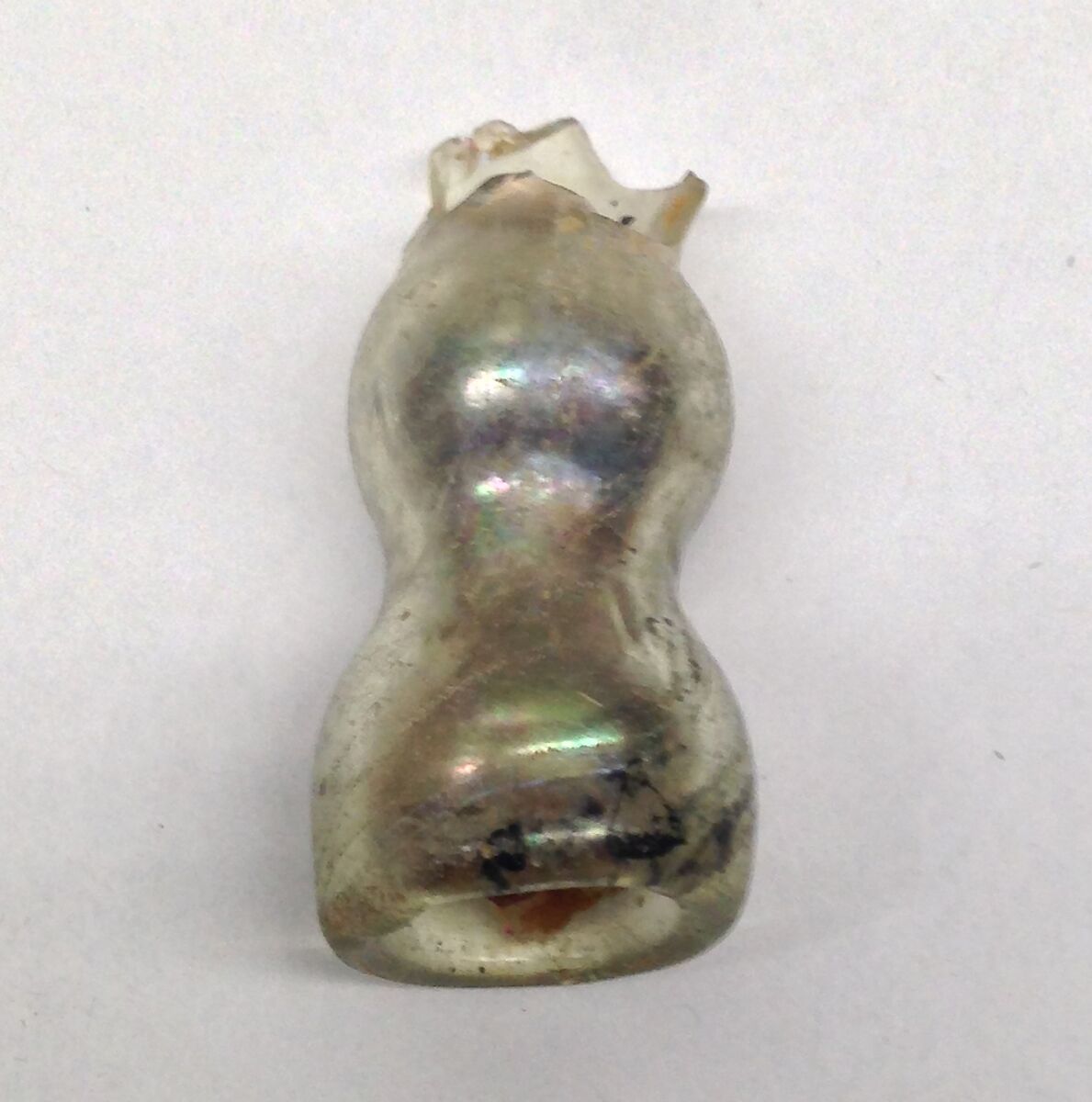 Fragment of Flask Necks, Glass, French or German and Syrian 