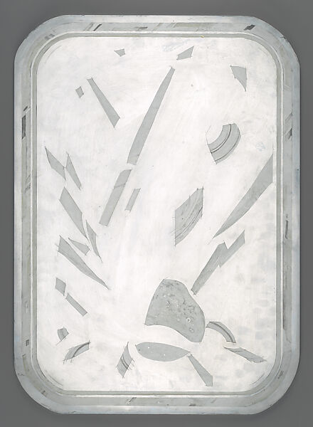 Jewels/Theme III, Eldzier Cortor (American, Richmond, Virginia 1916–2015 Seaford, New York), Mezzotint with etching in black and color aquatint with etching