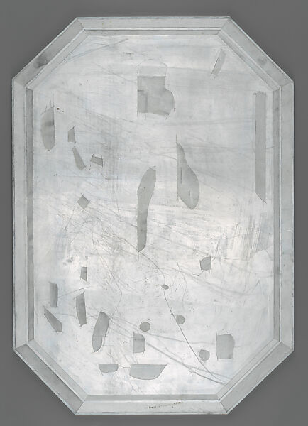 Jewels/Theme VI, Eldzier Cortor (American, Richmond, Virginia 1916–2015 Seaford, New York), Mezzotint with etching in black and color aquatint with etching