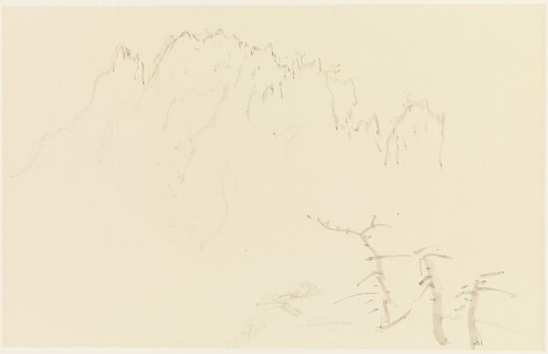 Landscape Sketches, Xie Zhiliu (Chinese, 1910–1997), Drawing; twenty-two unmounted sheets; ink on paper, China