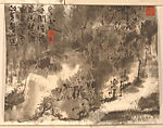 Flora and Landscape (Paintings for Xie Zhiliu), Wu Hao (Chinese, born 1930), Twelve unmounted album leaves; ink and color on paper, China