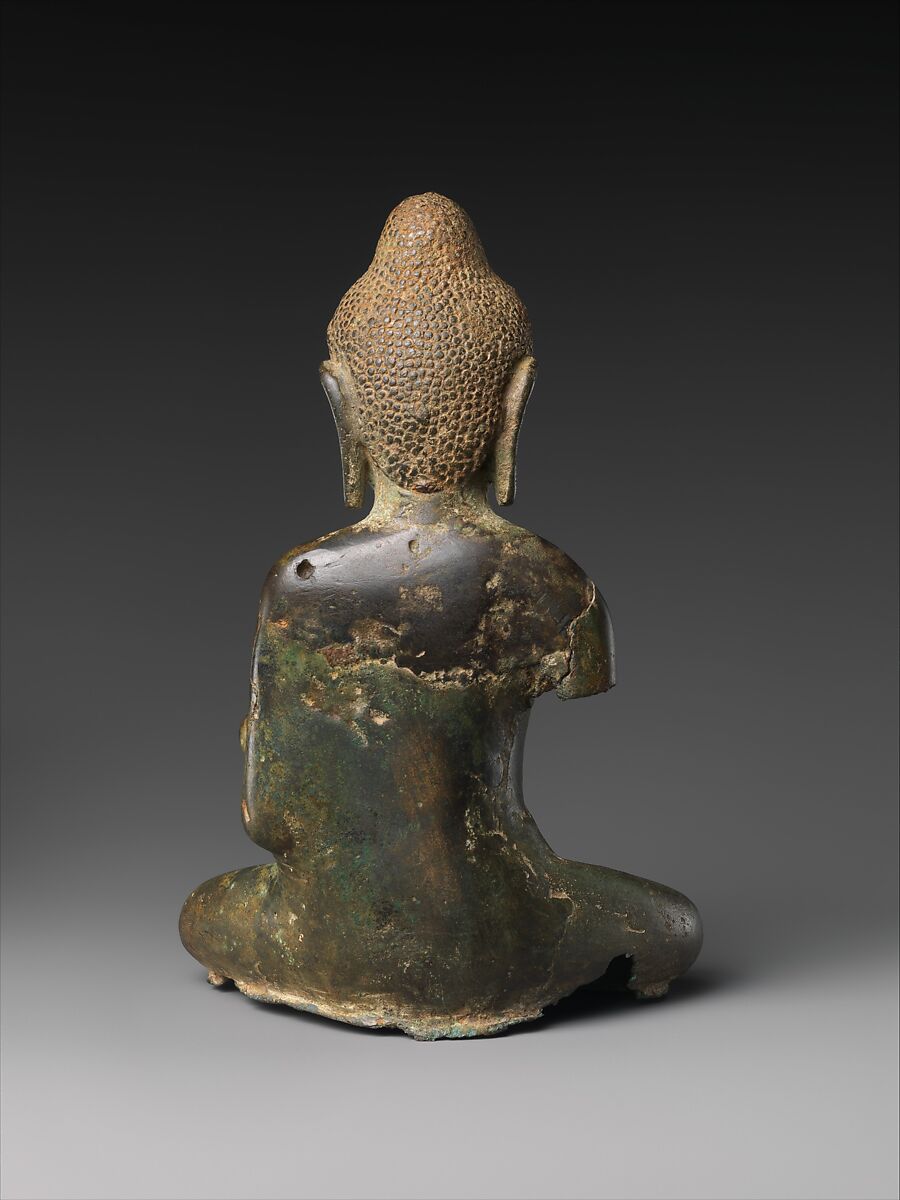 Seated Buddha, Bronze, Burma