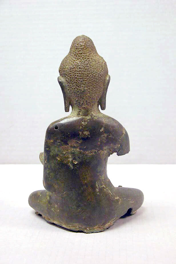 Seated Buddha, Bronze, Burma