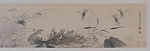 Early Autumn after Qian Xuan, Yu Jingzhi  Chinese, Handscroll; ink on paper, China