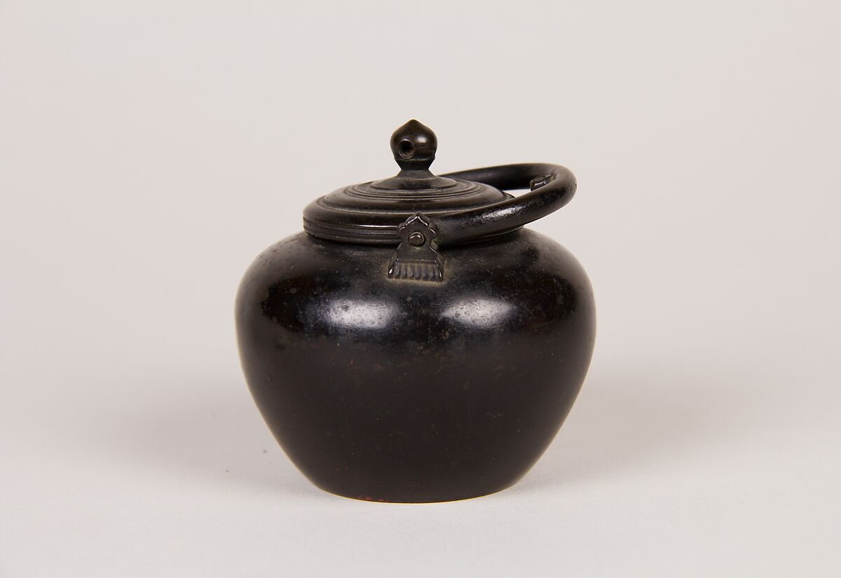 Ritual Ewer, Gilt bronze, Japan