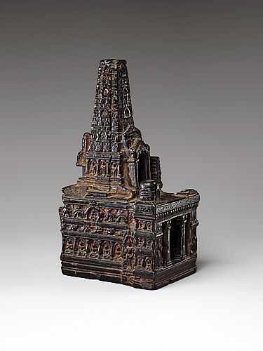 Model of the Mahabodhi Temple
