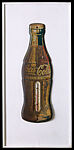 [Coca-Cola Thermometer Sign], Unknown, Enamel on ferrous metal, mounted on painted wood and frame