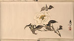Flora and Landscape (Paintings for Xie Zhiliu), Wu Hao (Chinese, born 1930), Twelve unmounted album leaves; ink and color on paper, China