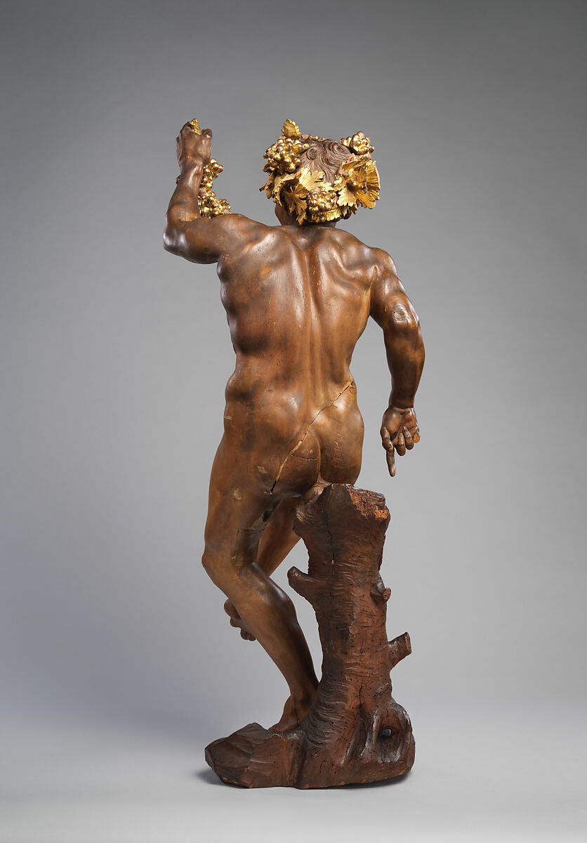 Allegory of Autumn (Bacchus), Filippo Parodi (Italian, Genoa 1630–1702 Genoa) and Workshop, Carved poplar, varnished and gilt, Italian, Genoa