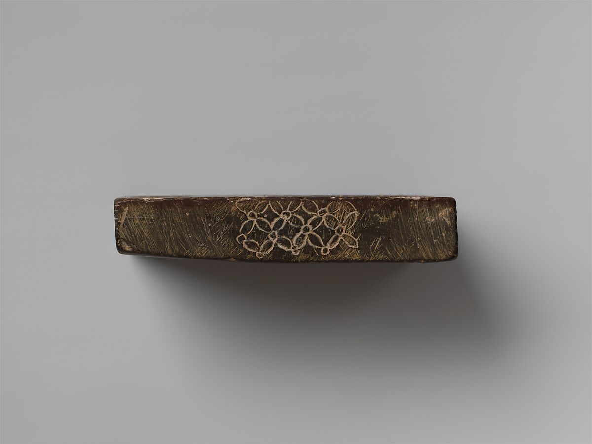 Jewelry Mold with Figures in a Temple, Argillite, India (Deccan Plateau)