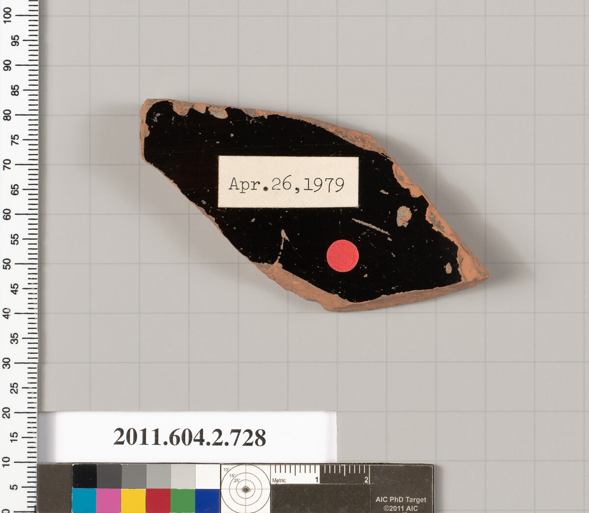 Terracotta fragment of a calyx-krater (bowl for mixing wine and water), Terracotta, Greek, Attic