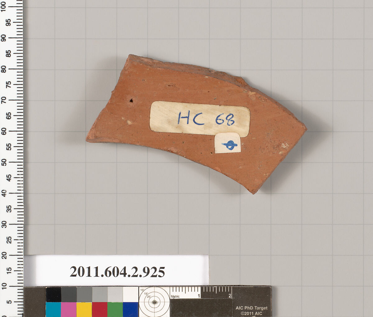 Terracotta fragment of a hydria: kalpis (water jar), Terracotta, Greek, Attic