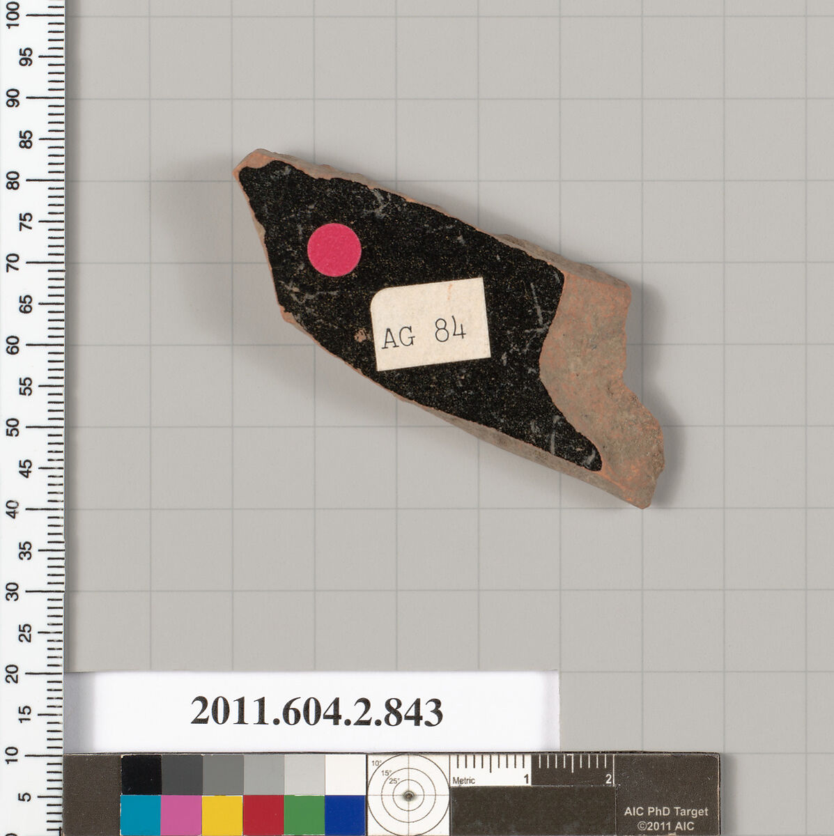 Terracotta fragment of a bell-krater (bowl for mixing wine and water), Terracotta, Greek, Attic