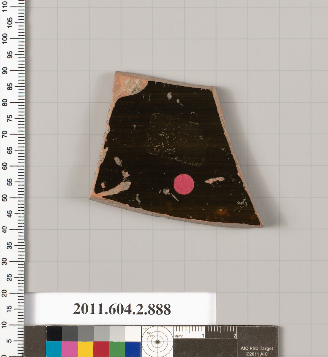 Terracotta fragment of a bell-krater (bowl for mixing wine and water), Terracotta, Greek, Attic