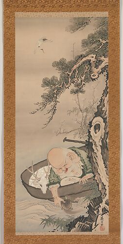 The God of Good Fortune Jurōjin
