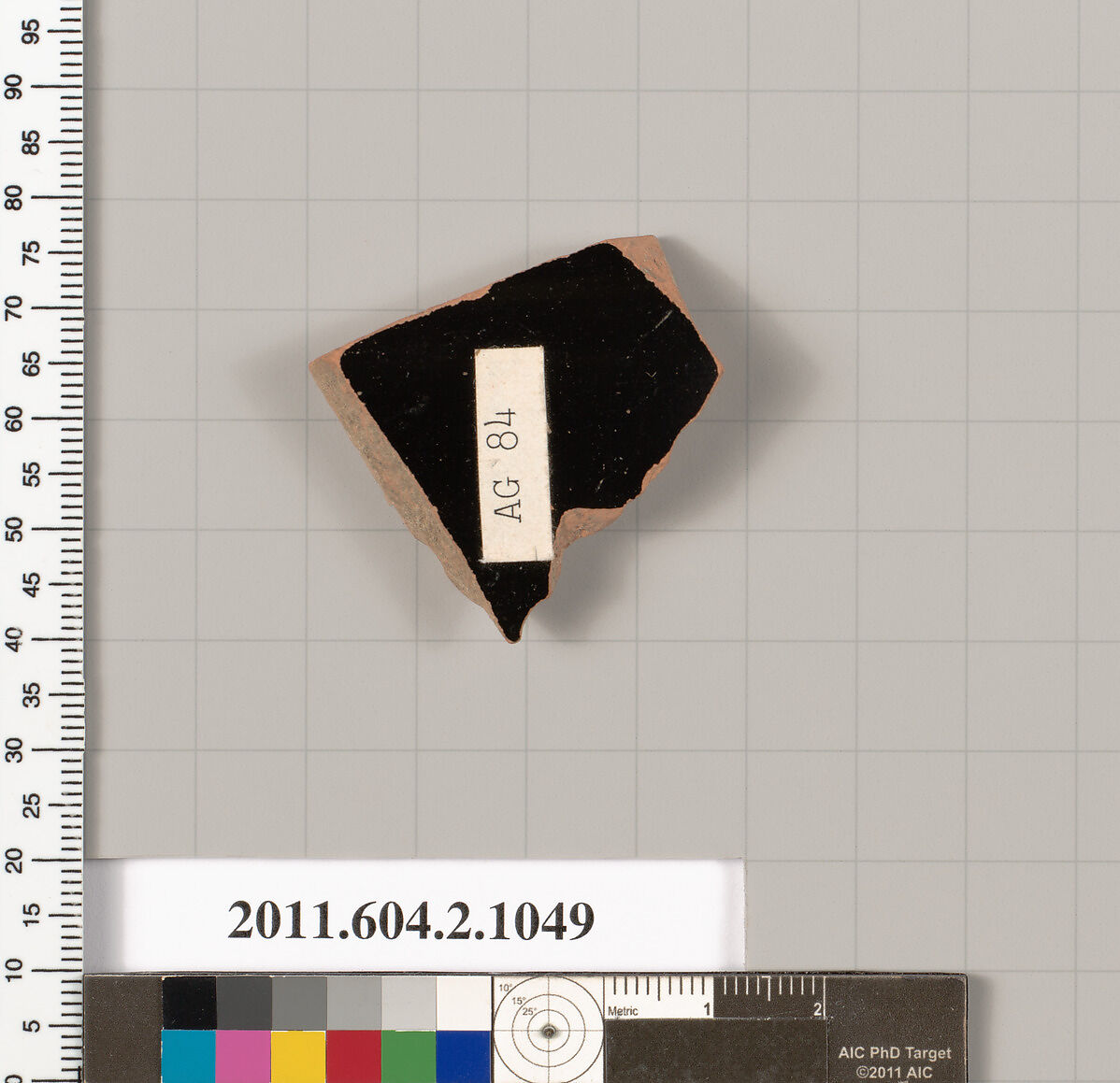 Terracotta fragment of a pelike (jar), Terracotta, Greek, Attic