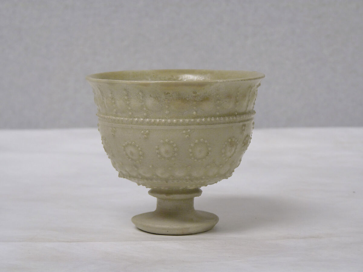 Stem cup, Glazed stoneware, China