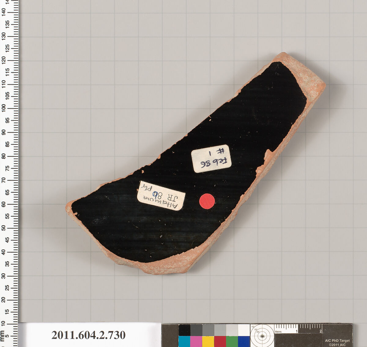 Terracotta fragment of a calyx-krater (bowl for mixing wine and water), Attributed to the Altamura Painter [DvB], Terracotta, Greek, Attic