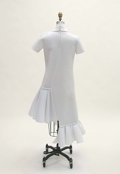 Dress, Viktor &amp; Rolf (Dutch, founded 1993), polyester, synthetic, metal, Dutch