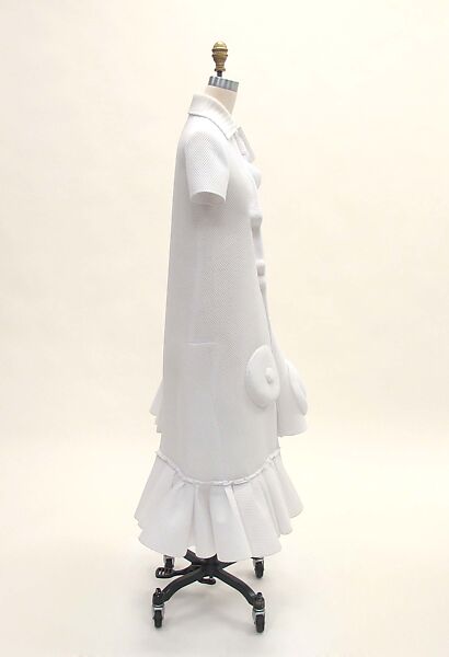 Dress, Viktor &amp; Rolf (Dutch, founded 1993), polyester, synthetic, metal, Dutch