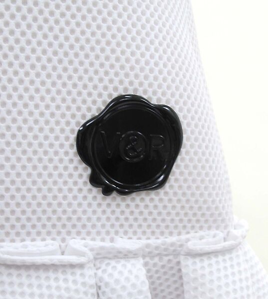 Dress, Viktor &amp; Rolf (Dutch, founded 1993), polyester, synthetic, metal, Dutch