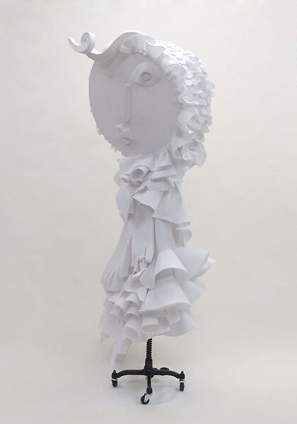 Ensemble, Viktor &amp; Rolf (Dutch, founded 1993), polyester, synthetic, metal, Dutch