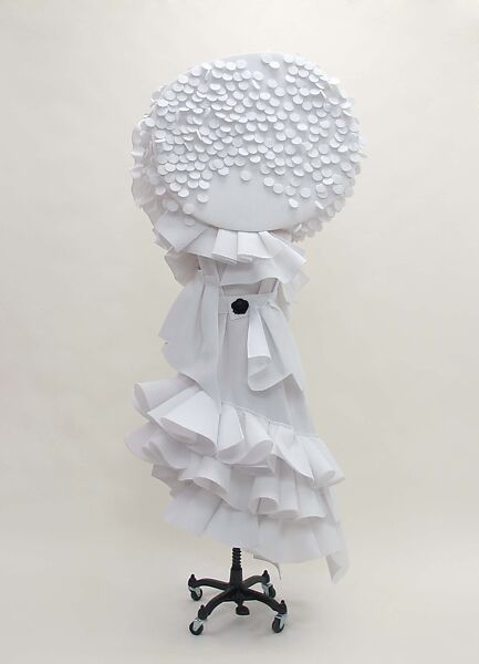 Ensemble, Viktor &amp; Rolf (Dutch, founded 1993), polyester, synthetic, metal, Dutch