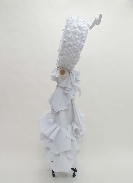 Ensemble, Viktor &amp; Rolf (Dutch, founded 1993), polyester, synthetic, metal, Dutch